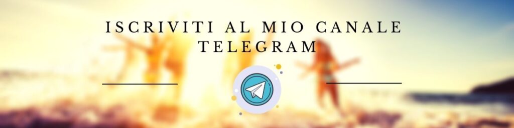 viaggio su misura canale telegram